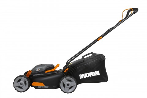 Rasaerba a batteria al litio WORX WG743E 40Volt (alimentato da 2 batterie 20V + 20V da 4Ah)